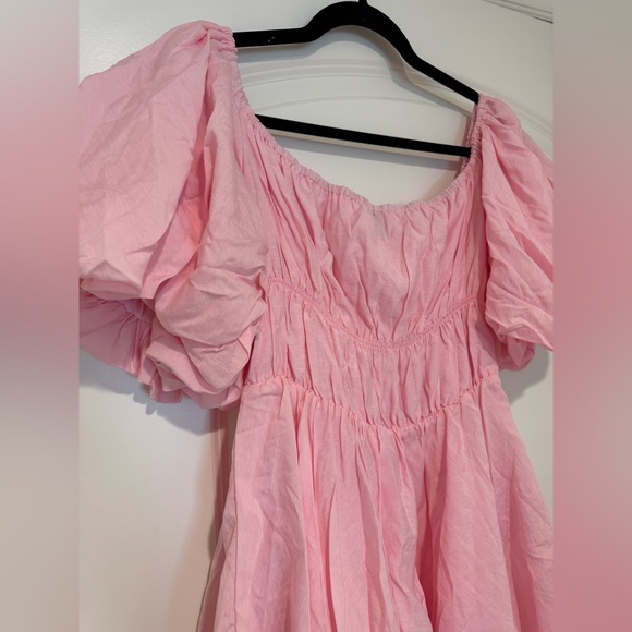Princess Polly Light Pink Baby Doll Dress - Picture 8 of 8